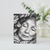 の間で眠っている母葉地 ポストカード (スタンド正面)