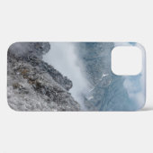~の間に白い雲の下の白と灰色の山 Case-Mate iPhoneケース (裏面 (横))