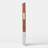 ~の間、白い雪に覆われた地面の葉のない木 Case-Mate iPhoneケース (裏面 / 右)