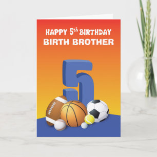 の関係カスタム誕生ブラザーボーイ5th誕生日Spo カード