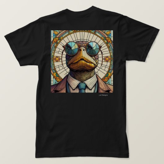 ～の陰クール色 Tシャツ (デザイン裏面)