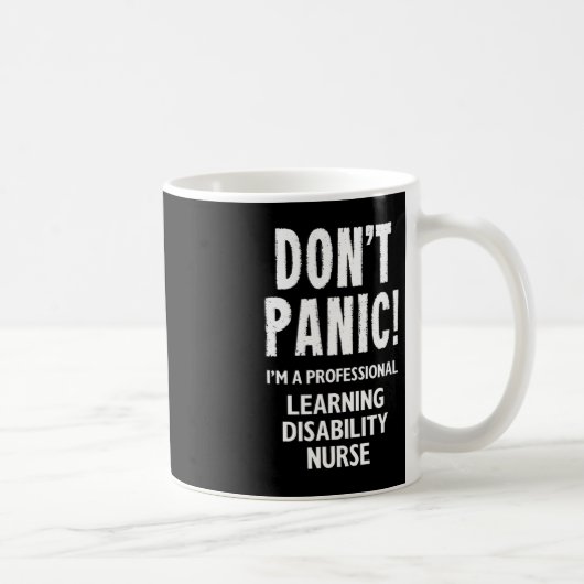 の障学害ナース障害認識度 コーヒーマグカップ (右)