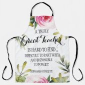 の離れ先生退職感謝ありがとう エプロン (正面)