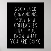 の離れ同僚おもしろいことわざ ポスター (正面)