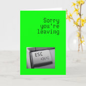 の離れ名刺 カード (黄色い花)