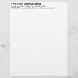 ～の離れ整列した黒いプレーン文字 レターヘッド