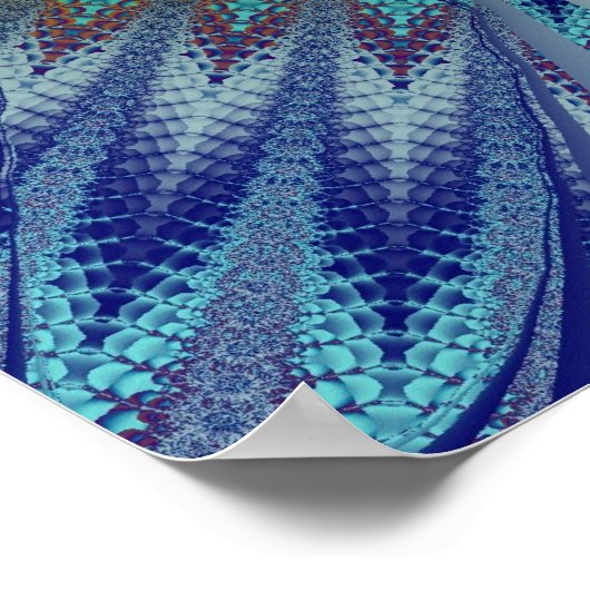 の離れ背景 ポスター (角)