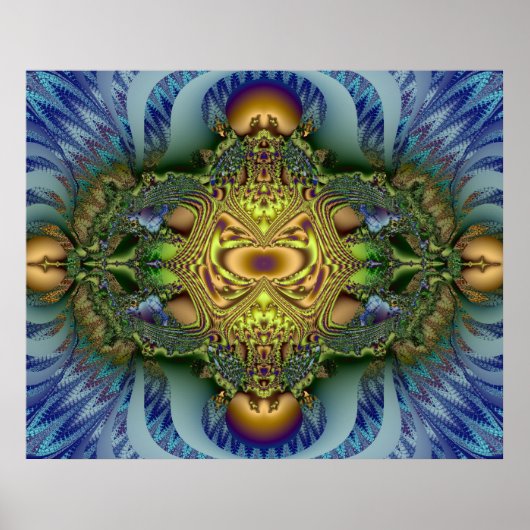 の離れ背景 ポスター (正面)