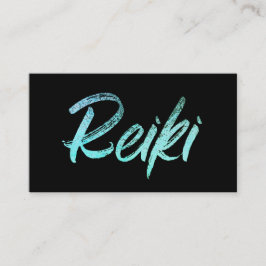 *~*の霊気のマスターまたは従業者エネルギー治療師 名刺