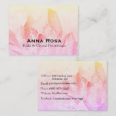 *~*の霊気の水晶ヨガの霊気のマスターエネルギー治療 名刺 (正面/裏面)