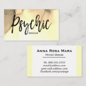 *~*の霊魂媒体の読者の形而上学的な水彩画 名刺 (正面/裏面)