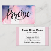 *~*の霊魂媒体の読者の形而上学的な水彩画 名刺 (正面/裏面)