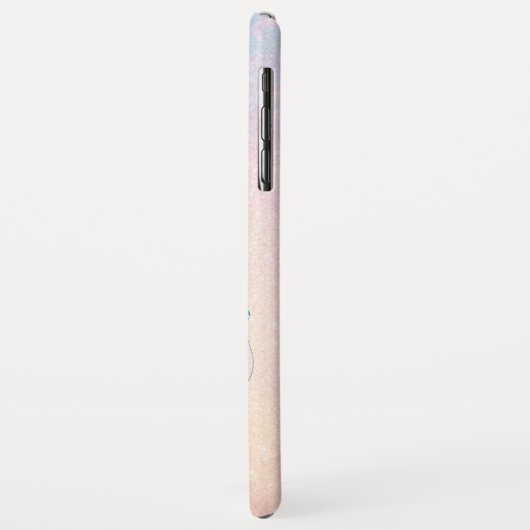 *~*の青緑のピンクの金ゴールドのグリッターの人魚 Case-Mate iPhoneケース (裏面/左)