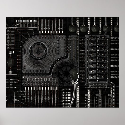 の食べ物を与えマシン ポスター (正面)