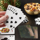 の食べ物を与え公園の鳥(Paul Peel著) トランプ (インサイチュ)