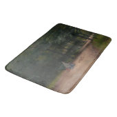 の食べ物を与え公園の鳥(Paul Peel著) バスマット (アングル)