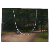 の食べ物を与え公園の鳥(Paul Peel著) ラージペーパーバッグ (裏面)