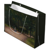 の食べ物を与え公園の鳥(Paul Peel著) ラージペーパーバッグ (正面アングル)