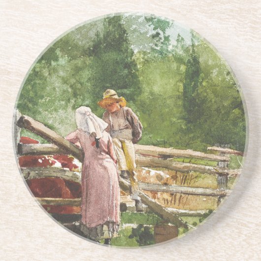 の食べ物を与え時刻 コースター (正面)