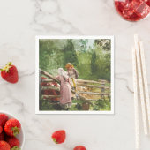 の食べ物を与え時刻 スタンダードカクテルナプキン (インサイチュ)