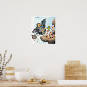 の食べ物を与え時刻 ポスター (キッチン)