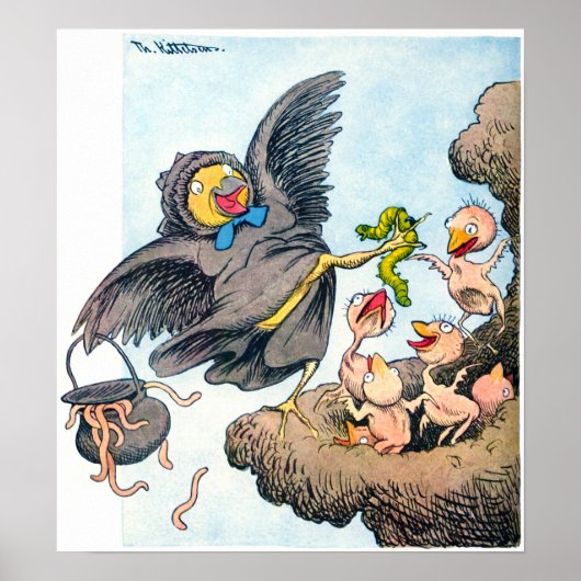 の食べ物を与え時刻 ポスター (正面)