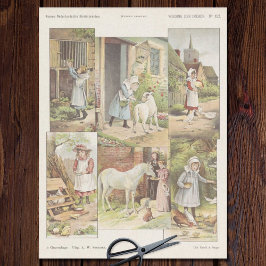 の食べ物を与え飼育動物の分離 薄葉紙