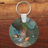の食べ物を与えFishes Keychain キーホルダー (正面)