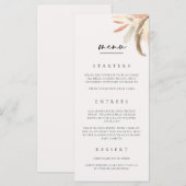 の食結婚品メニューカードディナーランチブランチC100 メニュー (正面/裏面)