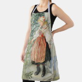 の飾クリスマスツリー – カール・ラーソン エプロン (インサイチュ)