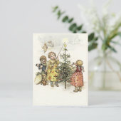 の飾クリスマスツリー シーズンポストカード (スタンド正面)