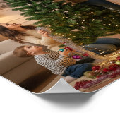 の飾クリスマスツリー ポスター (角)