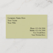 の飾名刺 名刺 (裏面)