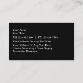 の飾名刺 名刺 (裏面)