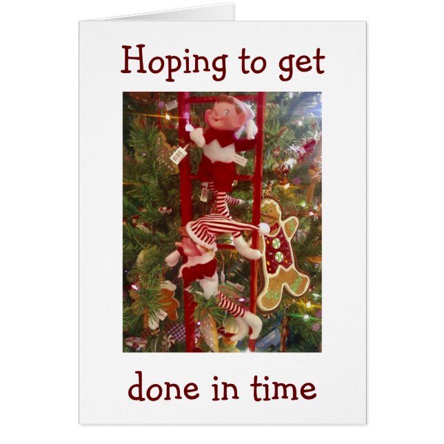 の飾小人は間もなく終わることを望ん飾でいる (正面)