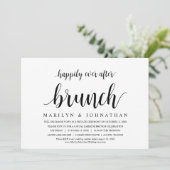 の駆け落ちディナー結婚ブランチの後に幸せに 招待状 (スタンド正面)