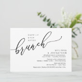 の駆け落ち結婚ブランチの後で幸せに 招待状 (スタンド正面)
