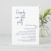 の駆け落ち結婚後の幸せなパーティー 招待状 (スタンド正面)