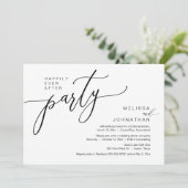の駆け落ち結婚後の幸せなパーティー 招待状 (スタンド正面)