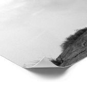 ~の高角度ビュー白黒 ポスター (角)