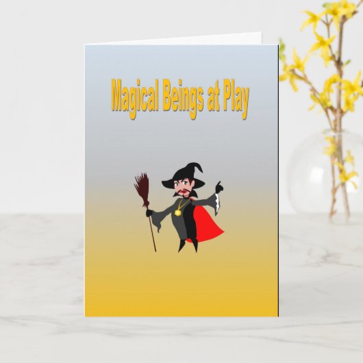 ～の魔法の生遊き物 カード (黄色い花)