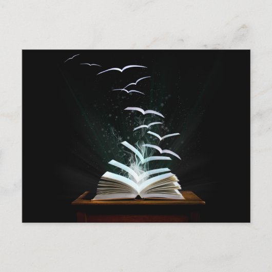 の魔法の読世界 ポストカード (正面)