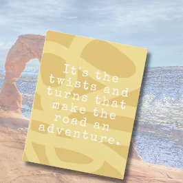 の黄色のインスパイア抽象芸術カスタマイズ可能なノートカード ノートカード