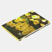 の黄色ぶら下がったい蘭の熱帯花 ゲストブック (コーナー)