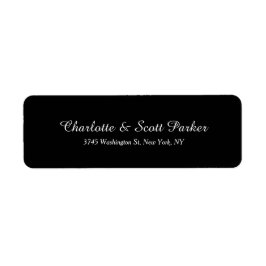 の黒結婚クリエイティブブラシスクリプトファミリ ラベル
