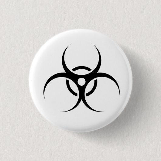 の1つの¼のインチ円形ボタン小さい 缶バッジ (正面)
