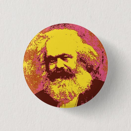 の1つの¼のインチ円形ボタン小さい 缶バッジ (正面)