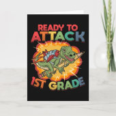 ~の1年生の恐竜を攻撃する準備ができている カード (正面)
