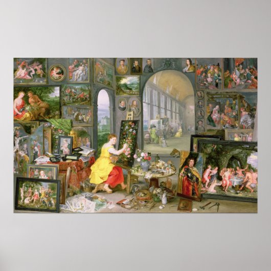 の2の絵画寓話 ポスター (正面)