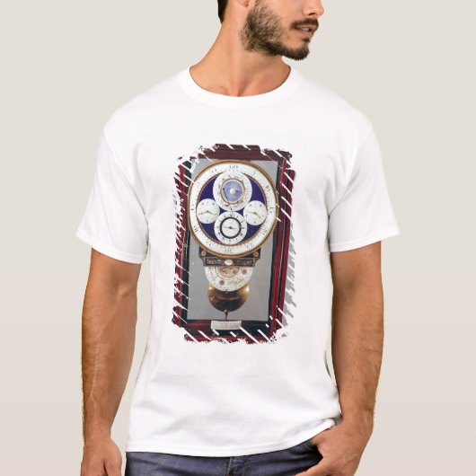 の4つのダイヤルそしてシンボルや象徴と時間を記録して下さい Tシャツ (正面)